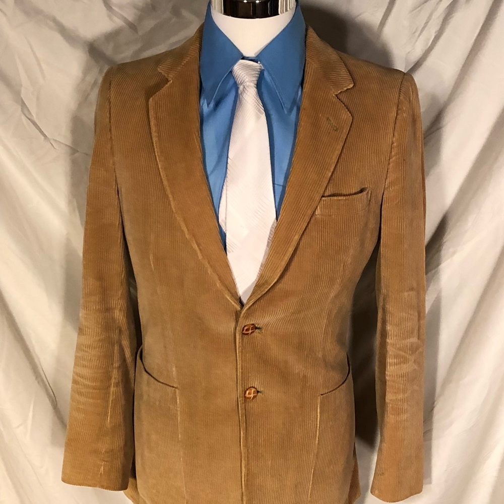 Tan Corduroy Blazer